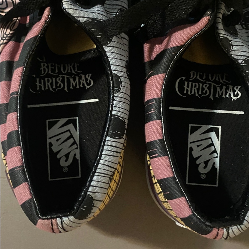 Vans “Nightmare Before Christmas“ platform Skate Sneakers-sz 8 - Picture 3 of 9